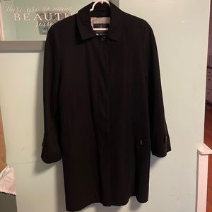 NWOT London Fog brushed polyester overcoat size L